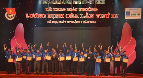 PVFCCo: Năm thứ 9 liên tiếp đồng hành cùng Giải thưởng Lương Định Của