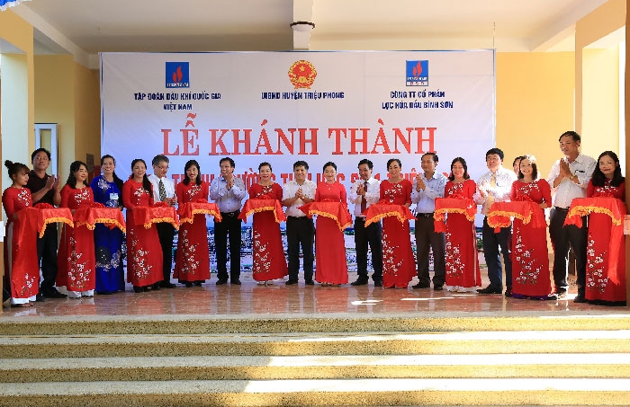 BSR khánh thành trường tiểu học tại Quảng Trị