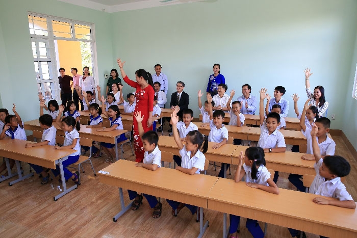 BSR khánh thành trường tiểu học tại Quảng Trị