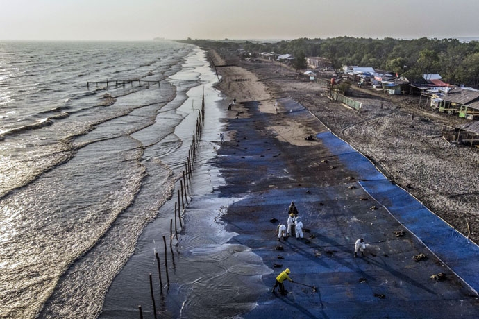 pertamina khac phuc xong su co tran dau tai dao java