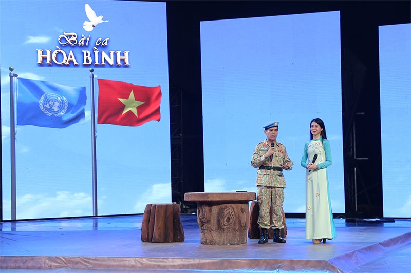 Chương trình “Bài ca hòa bình” - Tự hào về tổ quốc và khát vọng hòa bình cho thế giới