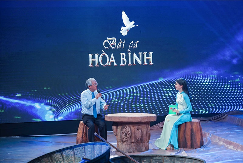 Chương trình “Bài ca hòa bình” - Tự hào về tổ quốc và khát vọng hòa bình cho thế giới
