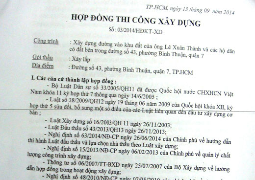 Cưỡng chế dân lấn rạch để làm đường cho “đại gia”