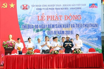 Thi đua 90 ngày đêm sản xuất, tiêu thụ than