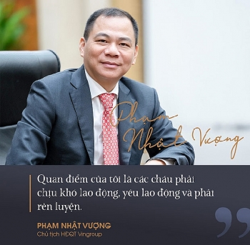 Tỷ phú Phạm Nhật Vượng dạy con như thế nào?
