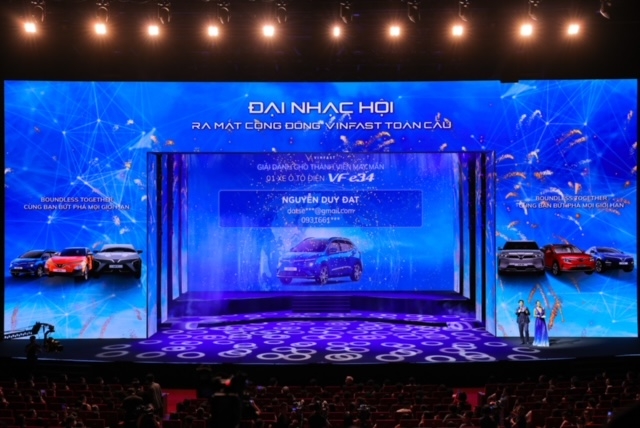 3.000 người tham dự Đại nhạc hội ra mắt Cộng đồng VinFast Toàn cầu