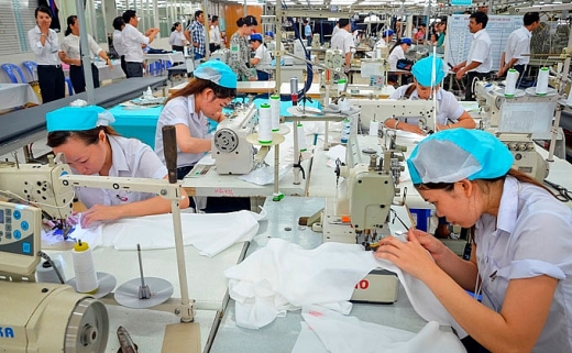 fdi vao det may viet nam van tang manh