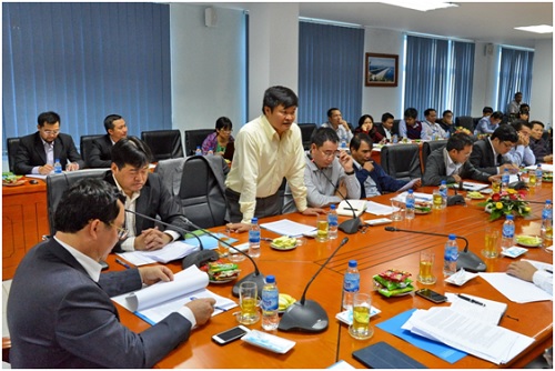 Lãnh đạo PVN làm việc với Công ty Lọc Hóa dầu Bình Sơn 2014