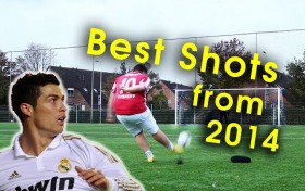 [VIDEO] Nặng hơn 100 cân sút phạt "đẳng cấp" như Ronaldo