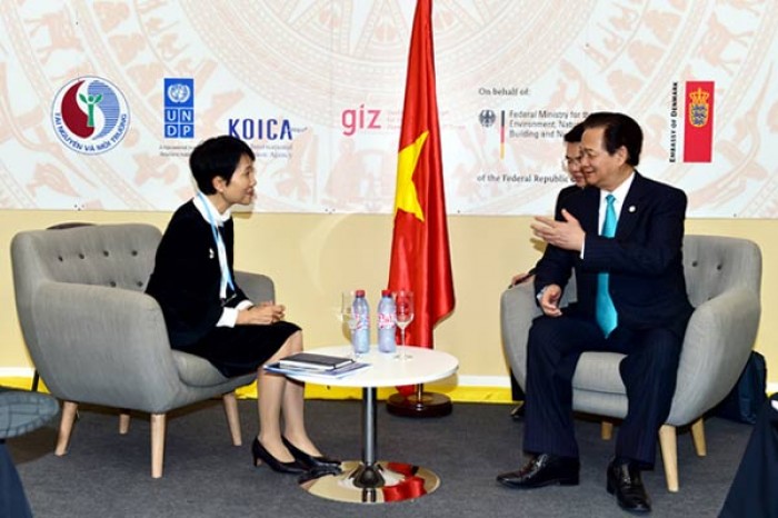 cac cuoc tiep xuc song phuong cua thu tuong nguyen tan dung ben le hoi nghi cop 21