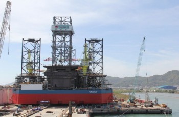 [PetroTimesTV] Hạ thủy giàn Tam Đảo 05
