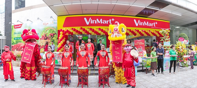 vinmart lap ky luc nganh ban le khai truong 117 cua hang chi trong 1 ngay