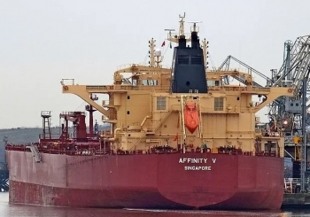 Tàu chở dầu Affinity V được tái trang bị sau sự cố ở kênh đào Suez