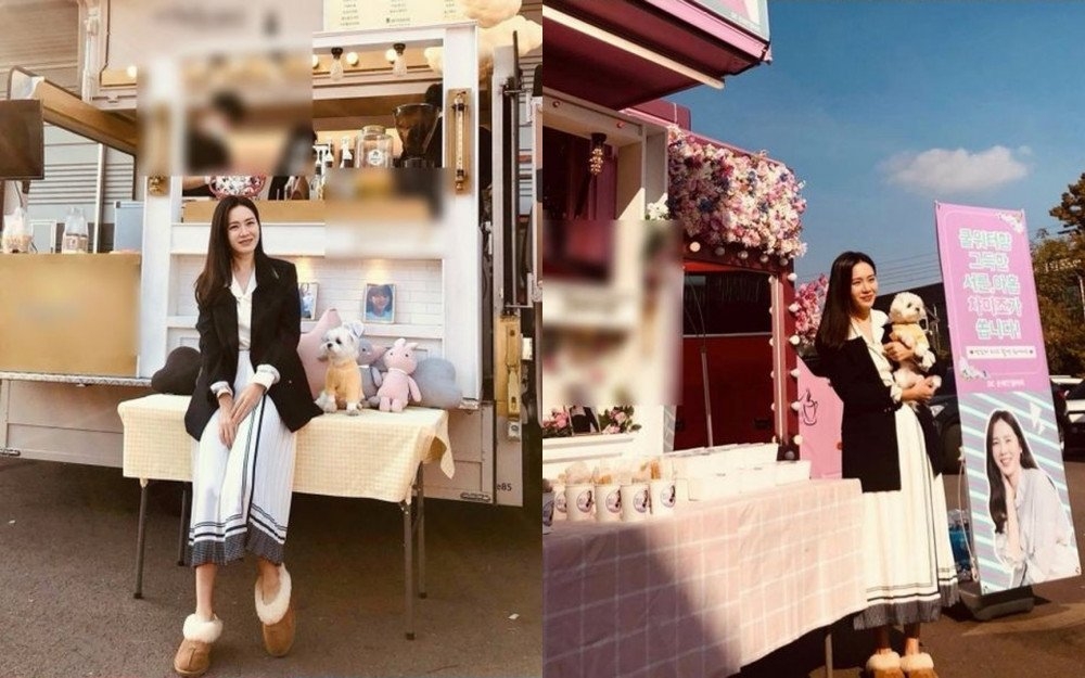 Sao Hàn ngày 5/11: “Chị đẹp” Son Ye Jin rạng rỡ bên món quà xe tải cà phê từ người hâm mộ