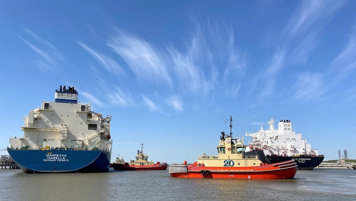 Xuất khẩu LNG của Mỹ giảm trong tháng 10