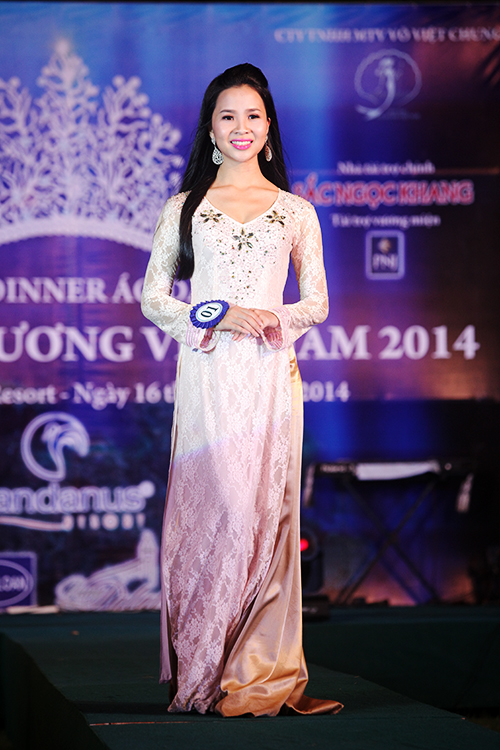 Đêm Gala Áo dài - Vòng chung kết Hoa hậu Đại dương 2014