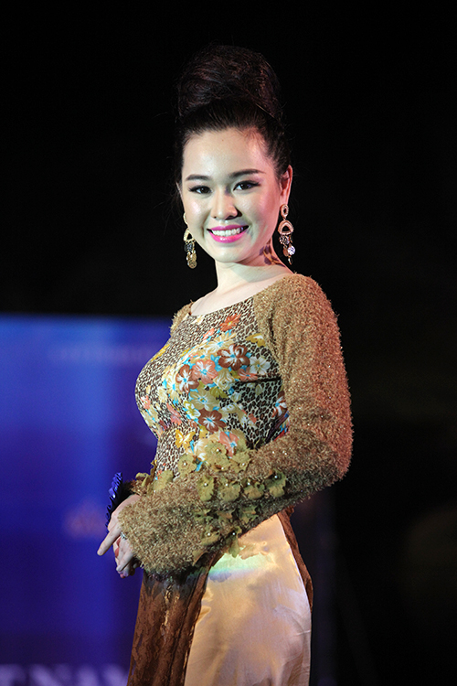 Đêm Gala Áo dài - Vòng chung kết Hoa hậu Đại dương 2014