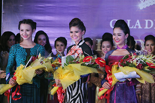 Đêm Gala Áo dài - Vòng chung kết Hoa hậu Đại dương 2014