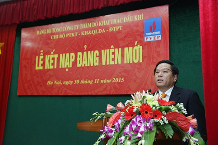 pvep ket nap dang vien tai nha san bac ho