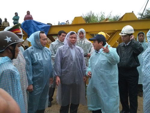 Bộ trưởng Bộ Xây dựng yêu cầu làm rõ sự cố đập Đạ Dâng