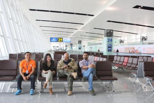 Nhà ga T2 - Nội Bài đón những vị khách đầu tiên
