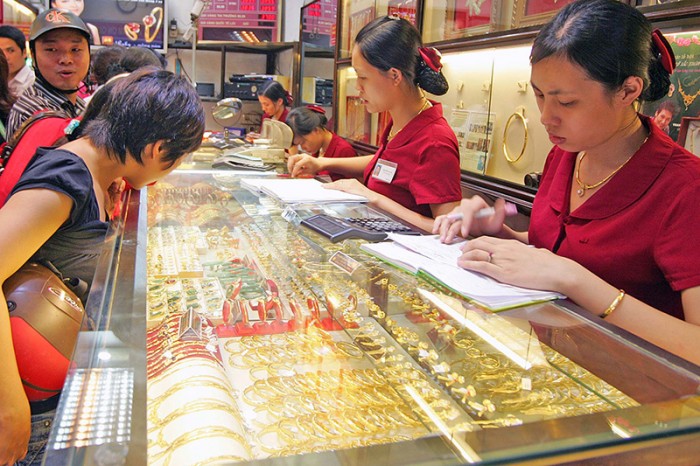 thi truong vang da di dung muc tieu