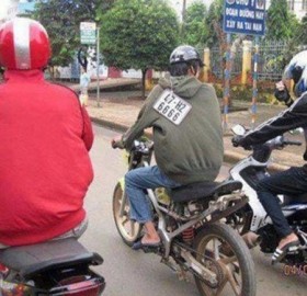 Những biển số xe "có một không hai"