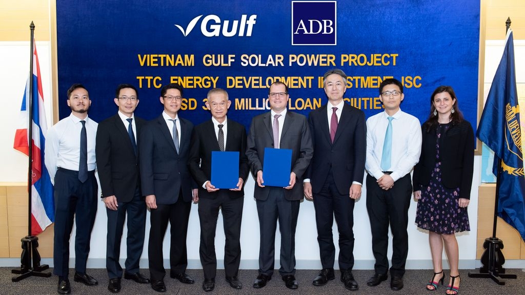 adb cung cap tai tro dai han cho du an dien mat troi tai viet nam
