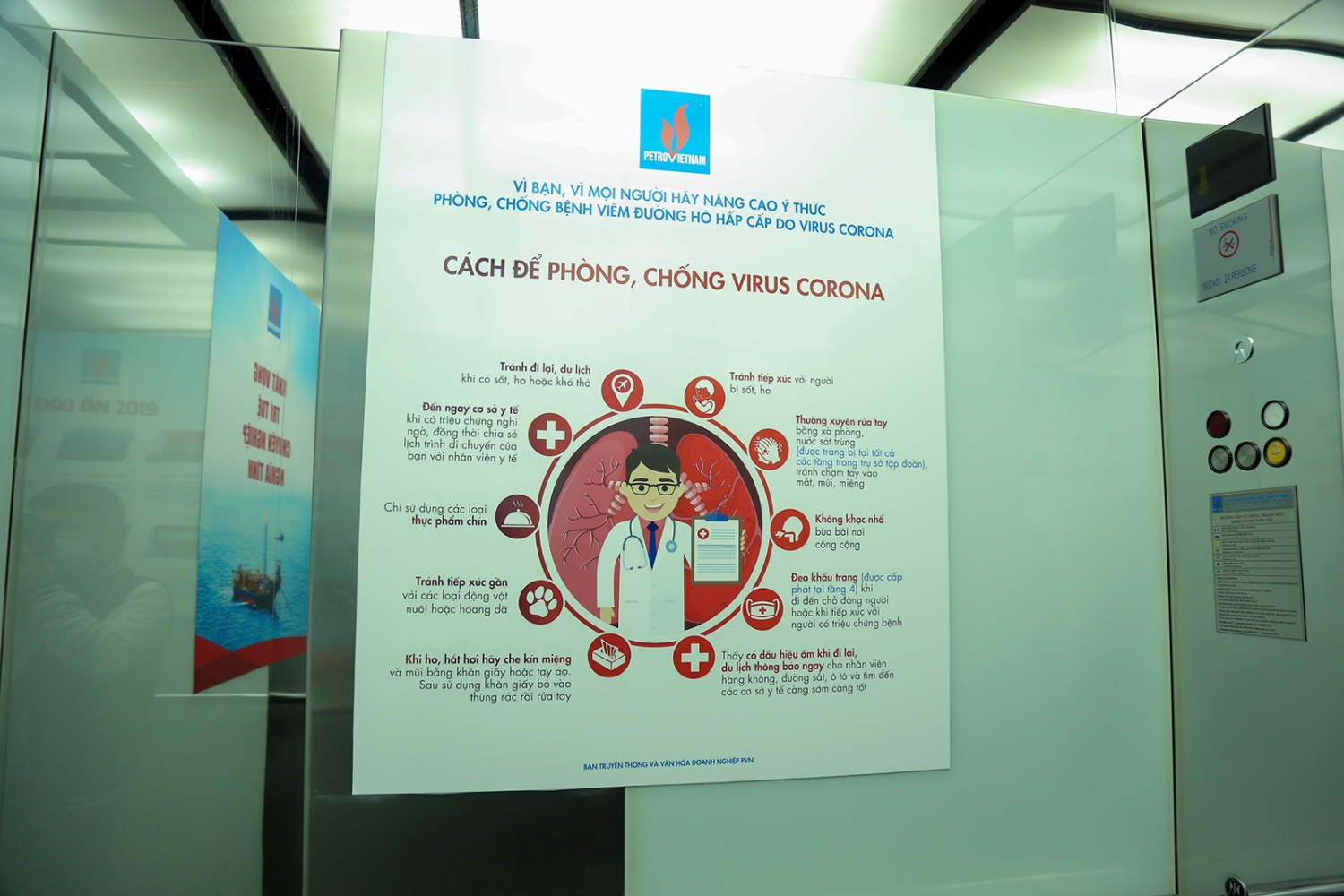 phong chong dich benh viem duong ho hap cap do virus corona tai tru so pvn