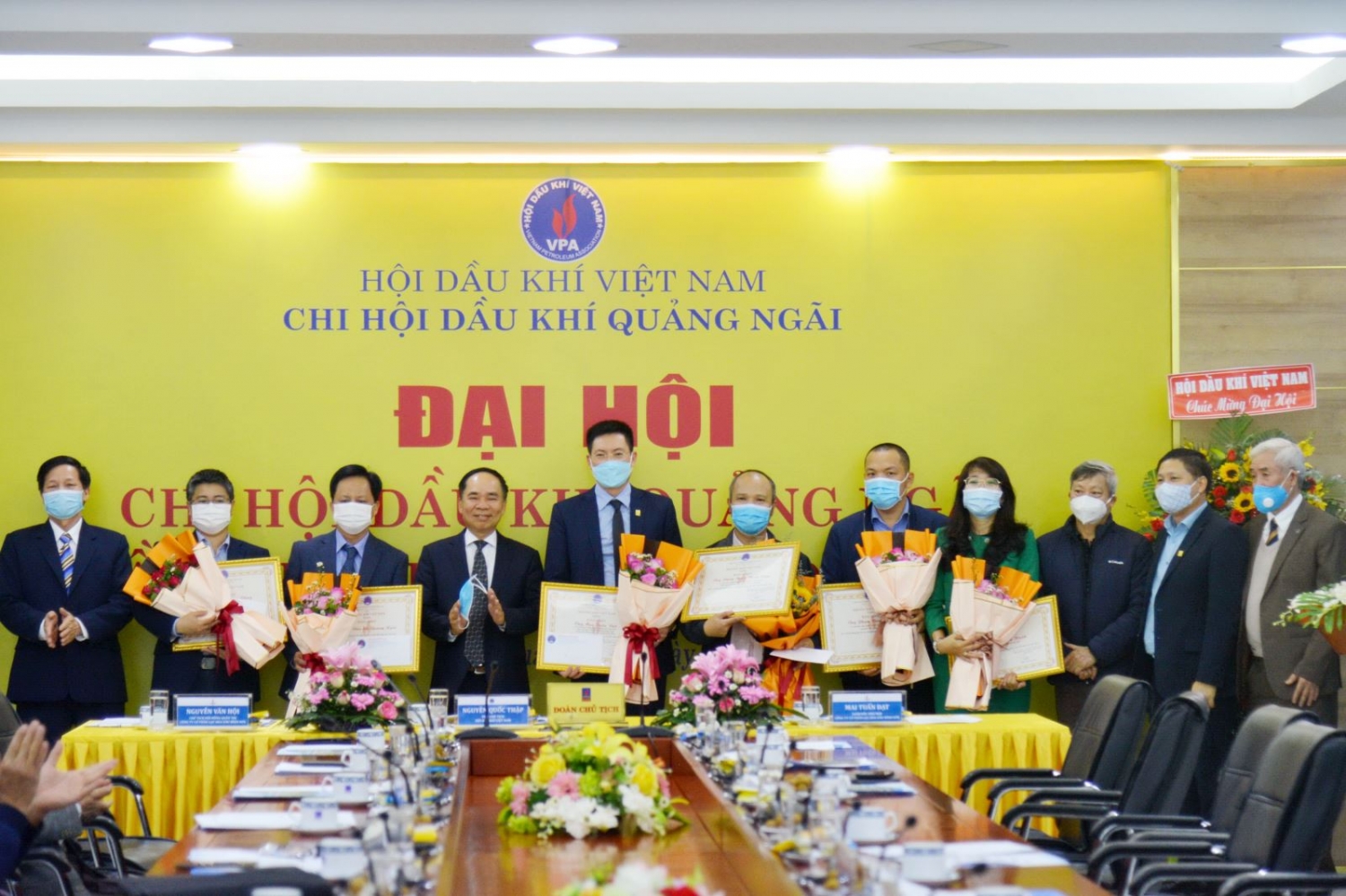 Đại hội Chi hội Dầu khí Quảng Ngãi lần thứ III, nhiệm kỳ 2021-2023 thành công tốt đẹp