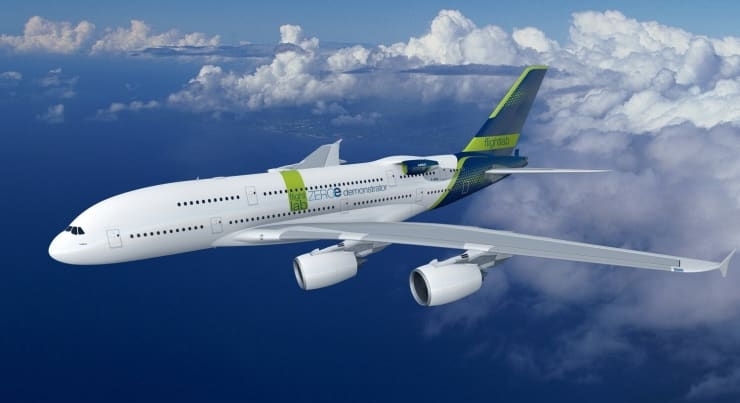 Airbus có kế hoạch thử nghiệm động cơ hydro trên máy bay chở khách lớn nhất thế giới