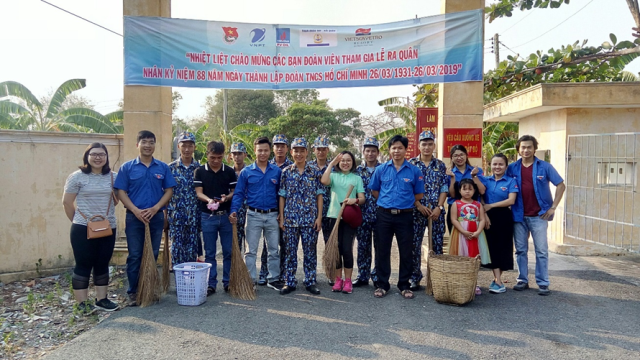 doan co so xn xay lap va chi doan khu nghi duong hong phuc ra quan chao mung 88 nam ky niem ngay thanh lap doan
