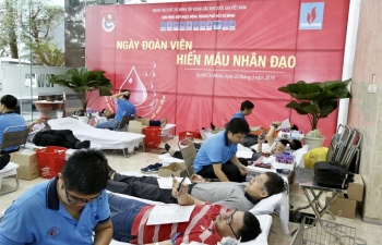 Petrovietnam phát động hiến máu nhân đạo trong toàn Tập đoàn
