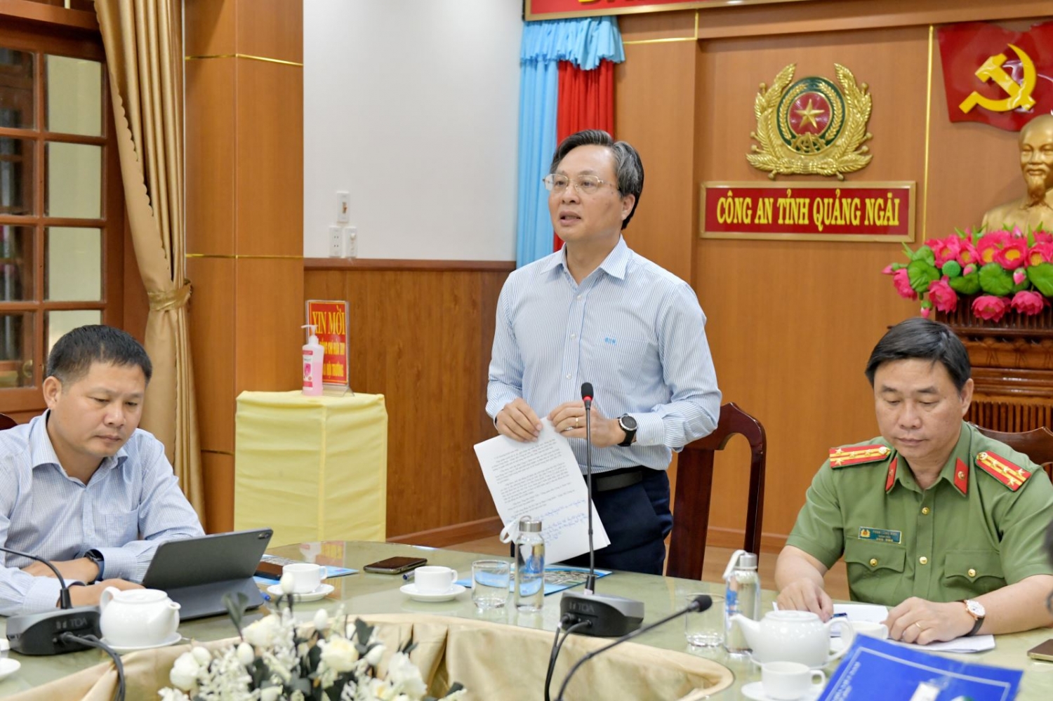 Đảm bảo an ninh, an toàn cho NMLD Dung Quất luôn là mục tiêu số 1