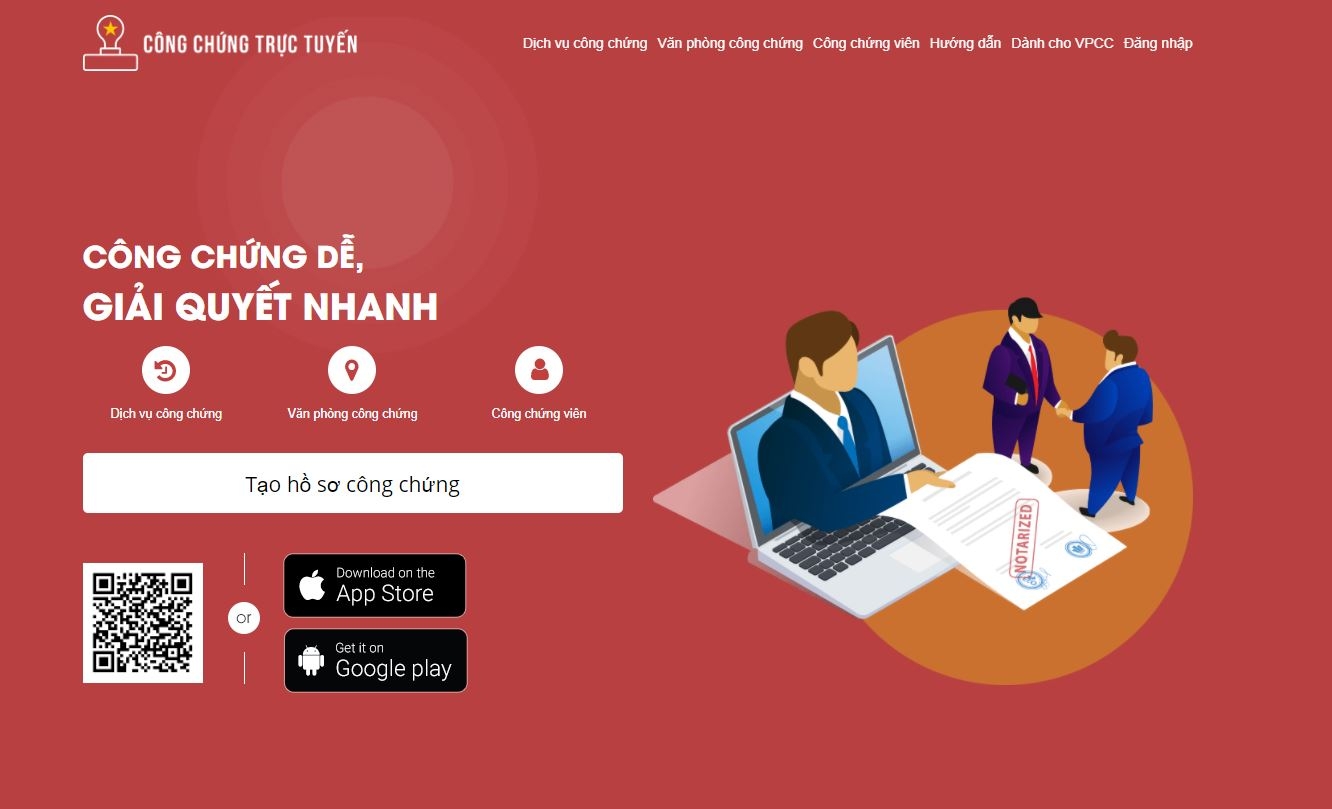 Ra mắt nền tảng công chứng trực tuyến CCOL