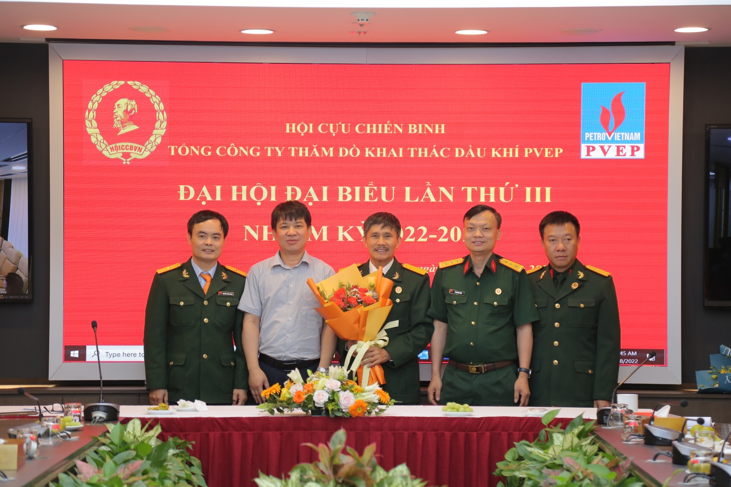 Hội CCB PVEP tổ chức thành công Đại hội Đại biểu lần thứ III nhiệm kỳ 2022 - 2027