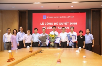 Bổ nhiệm lãnh đạo các Ban chuyên môn Tập đoàn Dầu khí Việt Nam