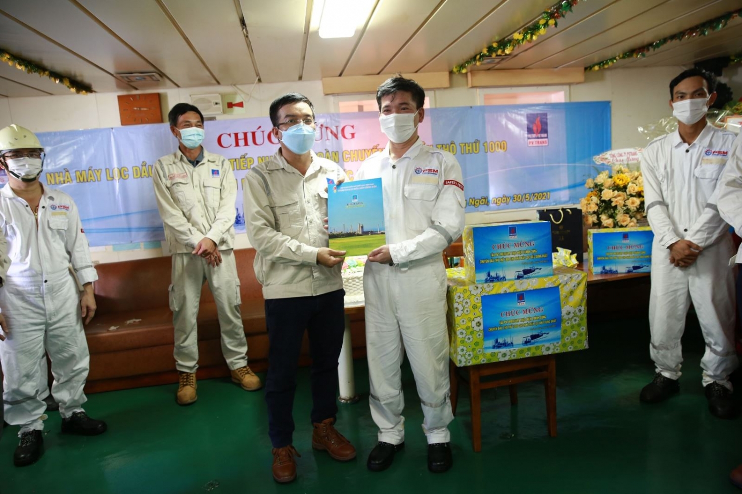 BSR đón chuyến dầu thô thứ 1.000 cho NMLD Dung Quất