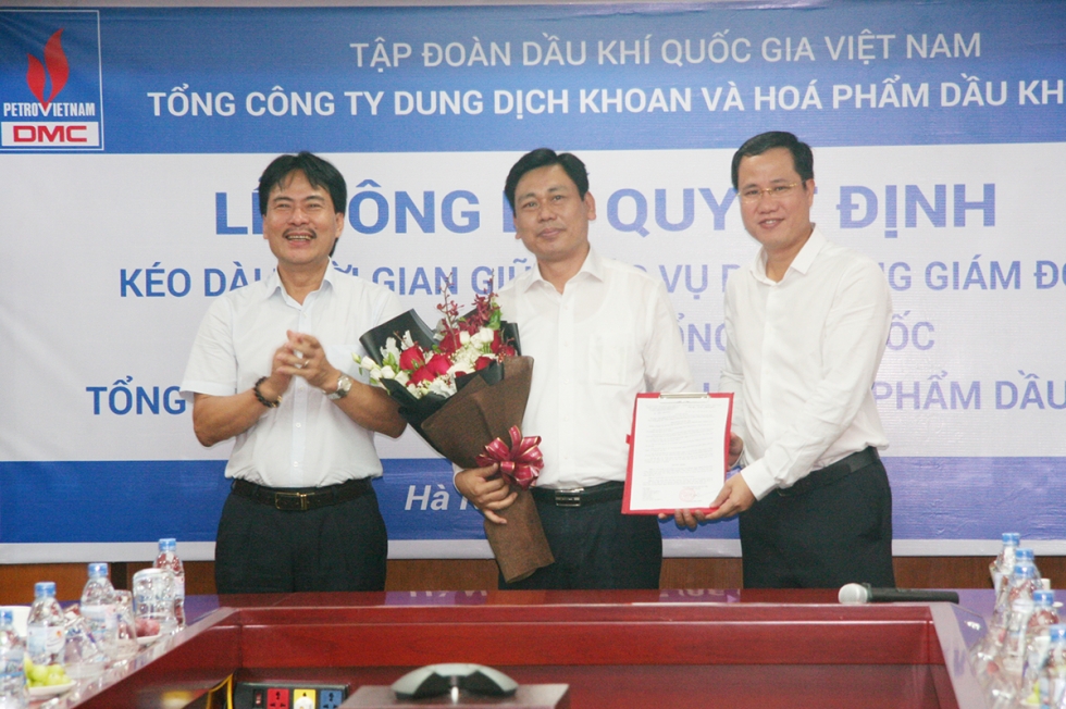 dmc cong bo cac quyet dinh bo nhiem pho tong giam doc