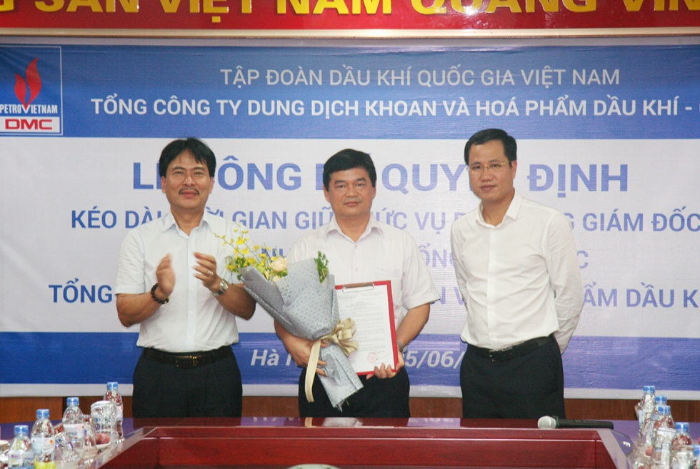 dmc cong bo cac quyet dinh bo nhiem pho tong giam doc