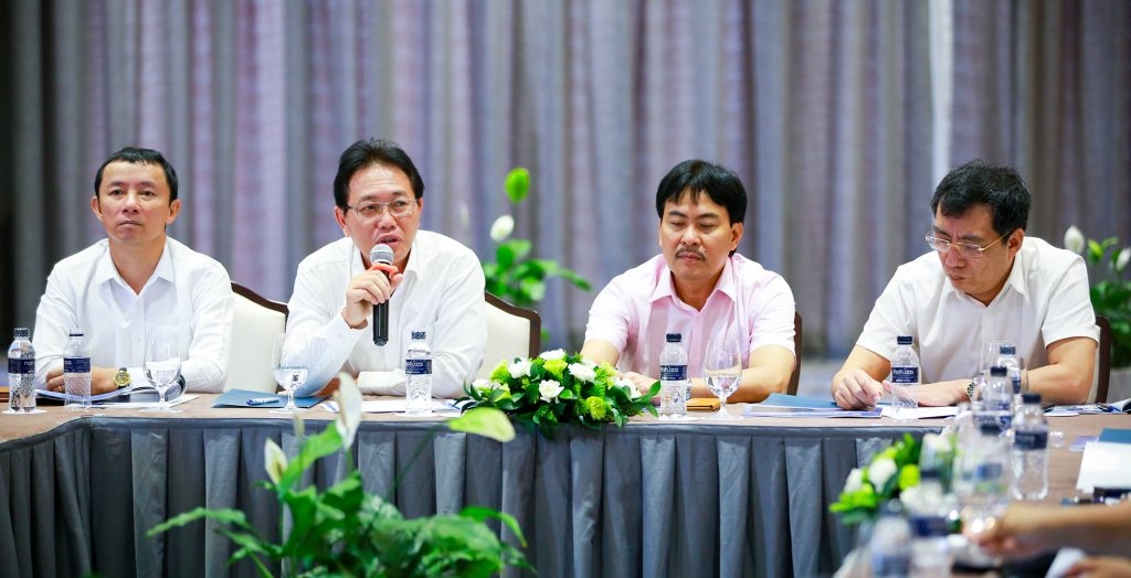 pv power to chuc hoi thao ve du an thuy dien luang prabang