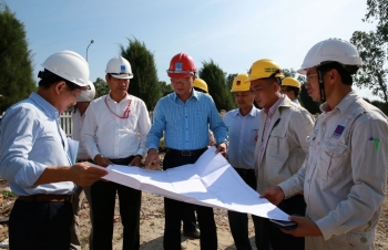 Bàn giao mặt bằng sạch cho dự án NCMR NMLD Dung Quất