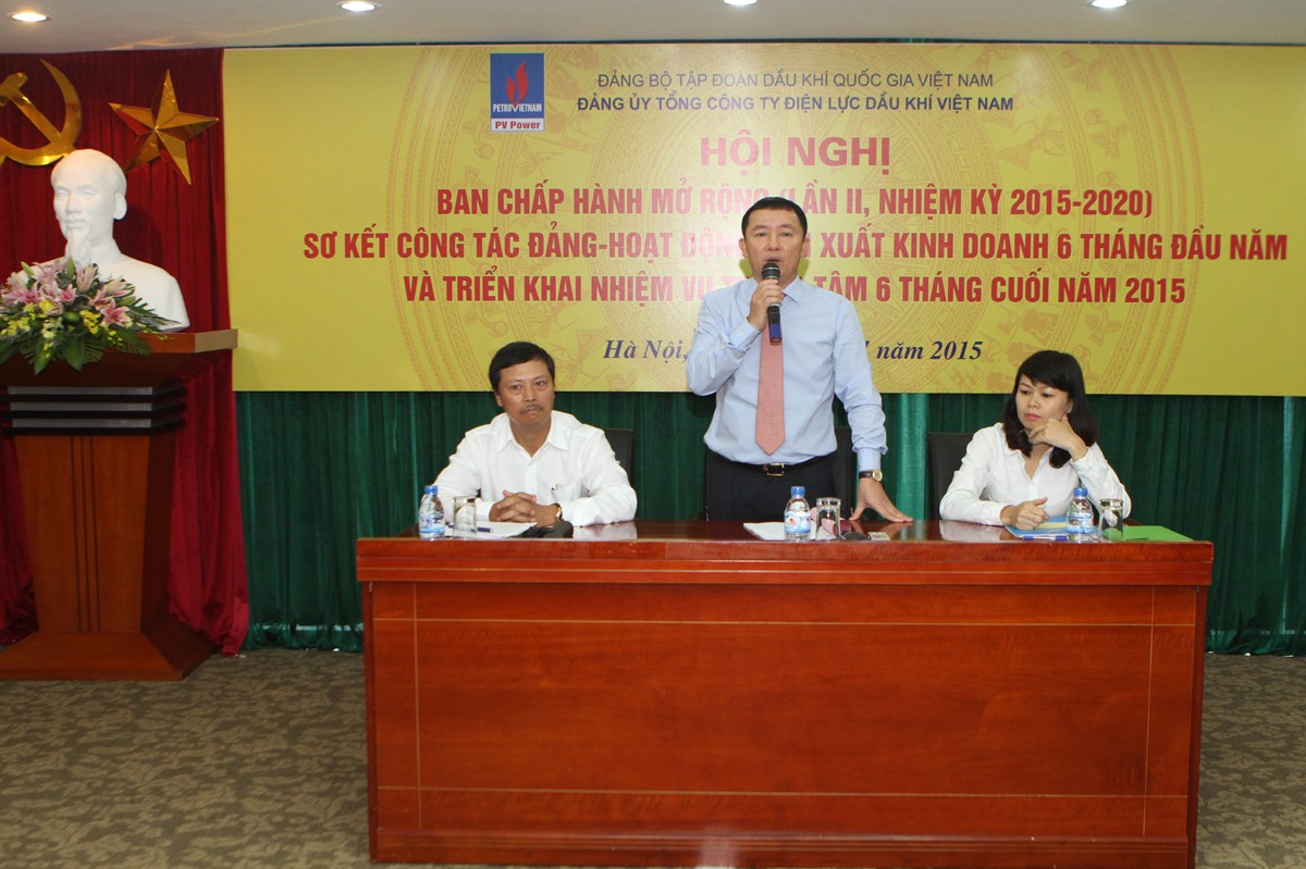 PV Power sơ kết 6 tháng đầu năm 2015