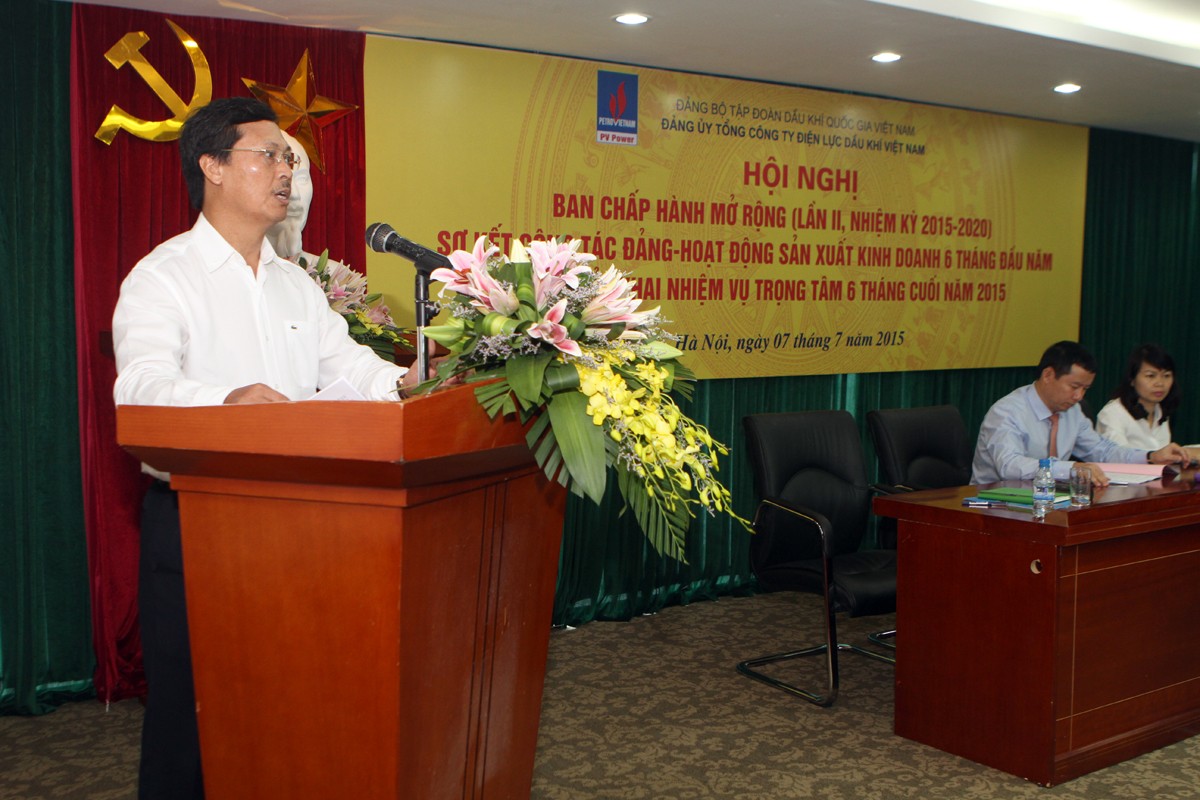 PV Power sơ kết 6 tháng đầu năm 2015