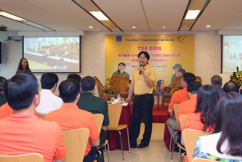 pvep toa dam ky niem 70 nam ngay thuong binh liet sy