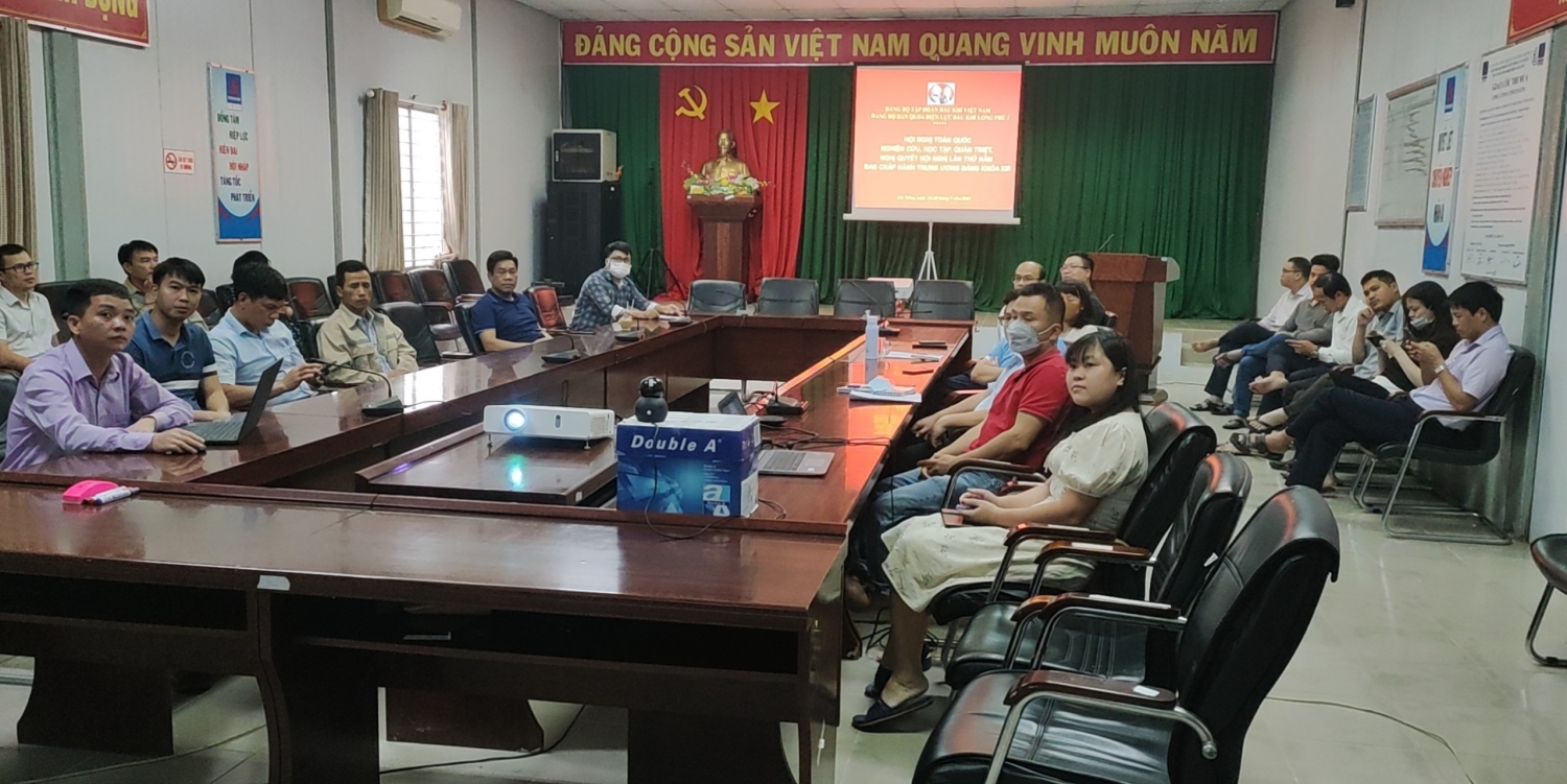 Đảng ủy Tập đoàn Dầu khí Quốc gia Việt Nam tổ chức học tập quán triệt Đảng ủy Tập đoàn Dầu khí Quốc gia Việt Nam tổ chức học tập quán triệt