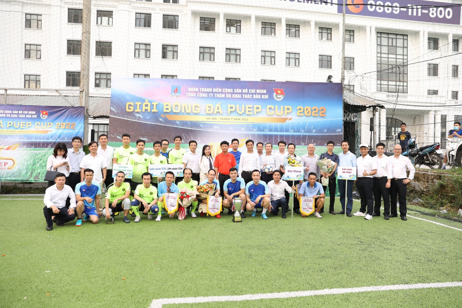 Khai mạc Giải bóng đá PVEP Cup 2022