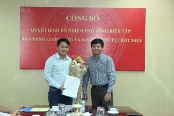 Bổ nhiệm tân Phó Tổng biên tập Báo Năng lượng Mới