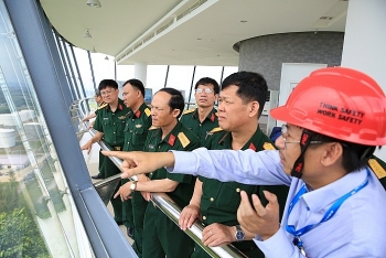Học viện Lục quân thăm và làm việc tại NMLD Dung Quất