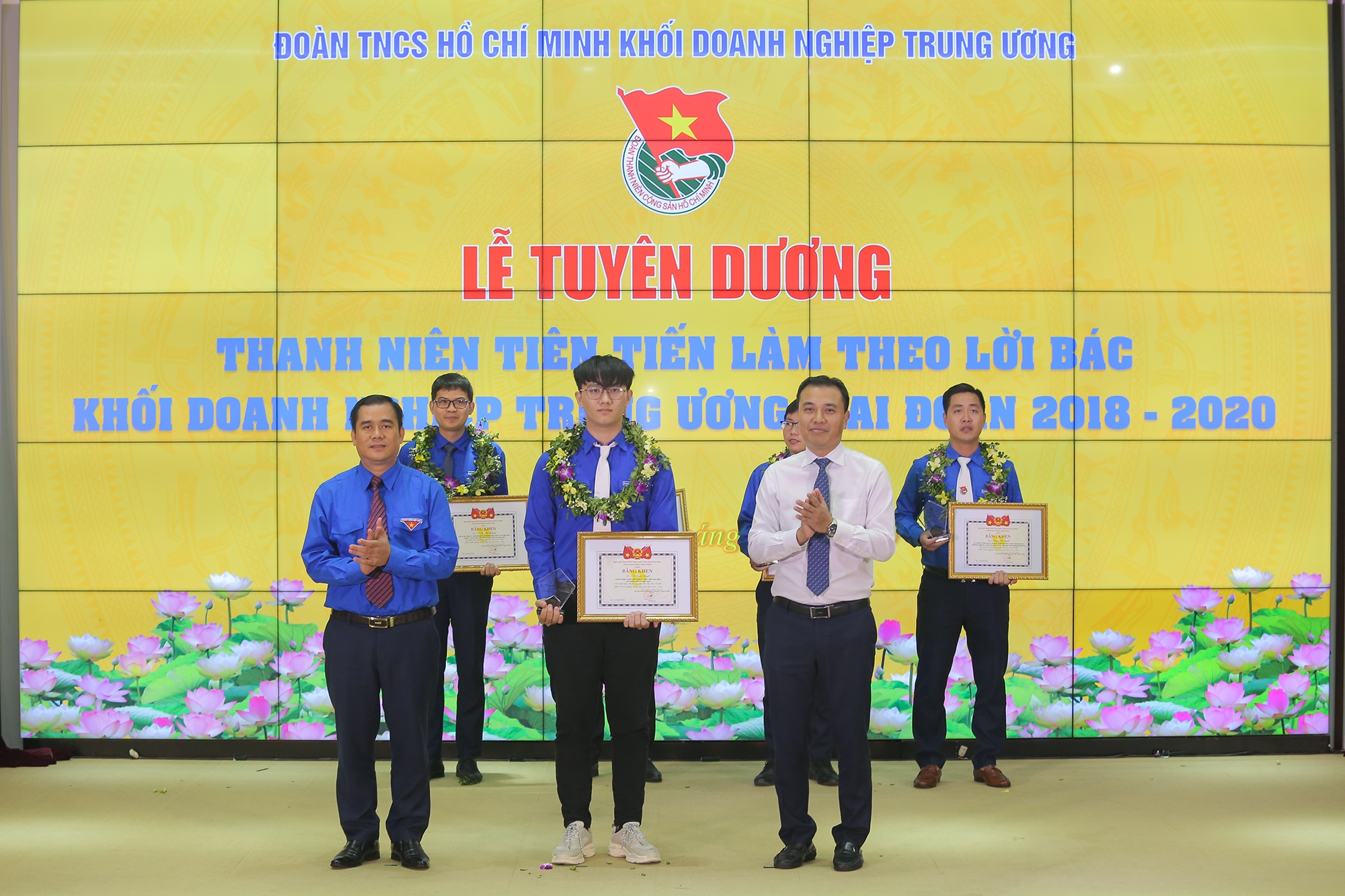 4 đoàn viên Dầu khí được tuyên dương Thanh niên tiên tiến làm theo lời Bác